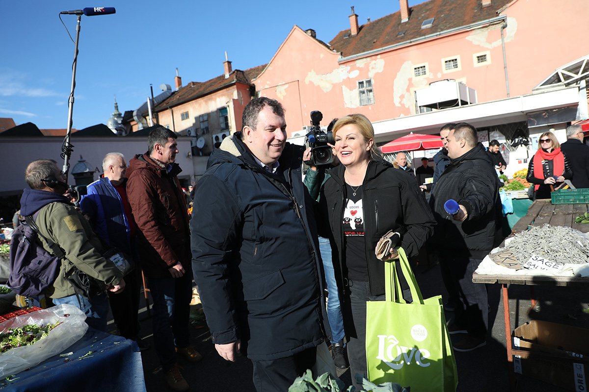 Kolinda došla po ribu, komentirala Milanovića: Vuk dlaku mijenja, ali ćud nikada