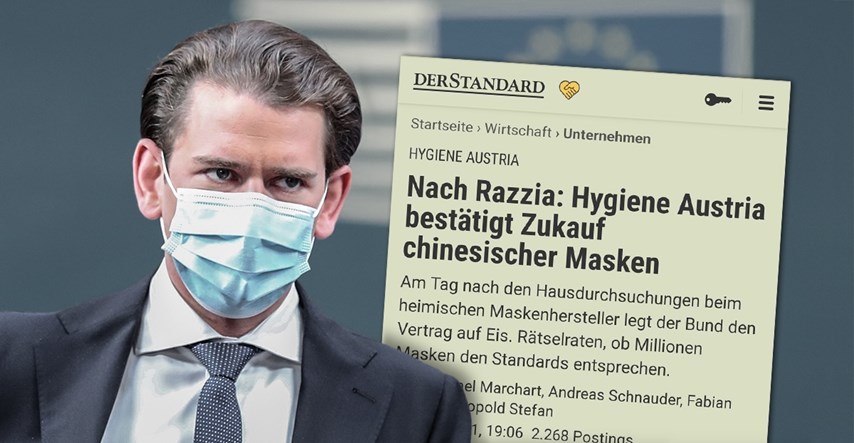 Skandal u Austriji: Kurz povezan s firmom koju istražuje policija