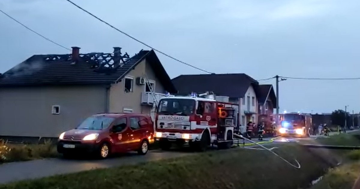 Grom udario u kuću u Županji