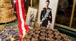 Okrunjen je novi danski kralj, a njemu u čast napravljene su ove torte posute zlatom