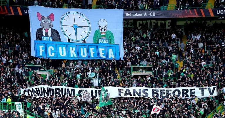 Celticovi navijači protestirali zbog UEFA-ine nesvakidašnje odluke