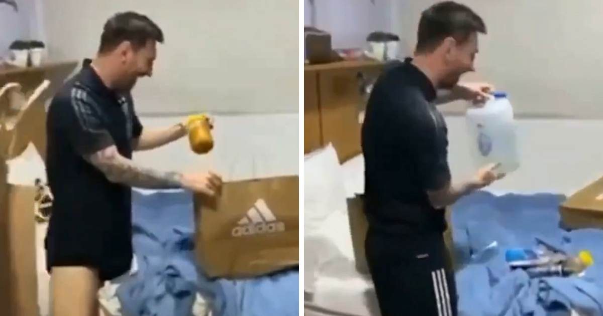 Suigrači uletjeli Messiju u sobu dok spavao. Pogledajte što su mu poklonili