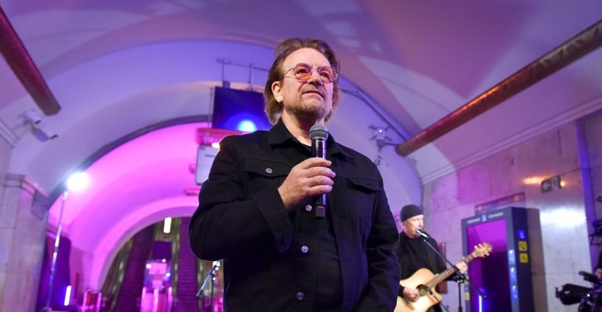 VIDEO Bono i The Edge pjevali 40 minuta u metrou u Kijevu
