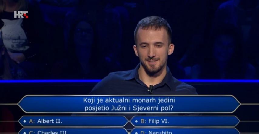 Programer Luka pao na pitanju za 125 tisuća kuna. Biste li vi znali točan odgovor?