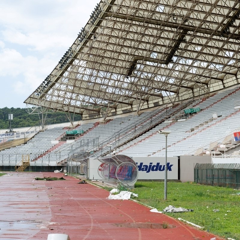 Hajduk: Prve analize pokazuju da na Poljudu nema opasnosti za sigurnost gledatelja