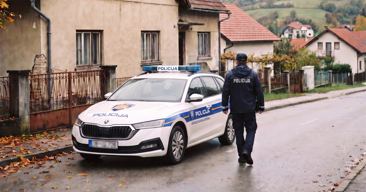 U Dugoj Resi nadrogiran upao starici u kuću, napao je i ozlijedio
