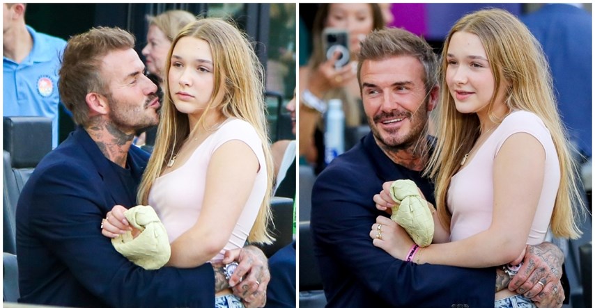 David Beckham snimljen s 12-godišnjom kćeri, fotka zgrozila fanove