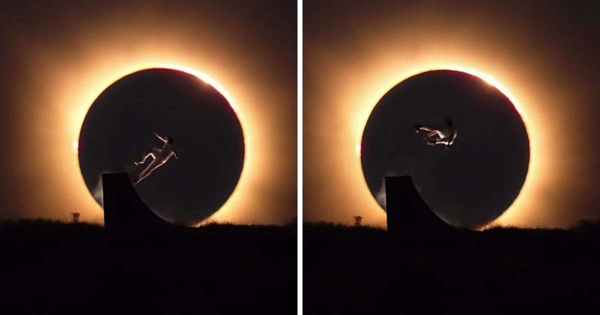 VIDEO Olimpijski skateboarder izveo skok tijekom pomrčine: "Potez mog života"
