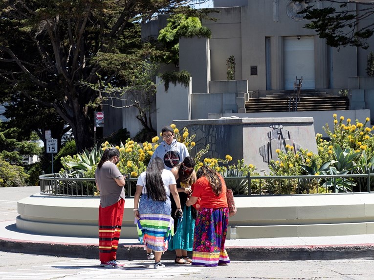 Uklonjen kip Kristofora Kolumba u San Franciscu