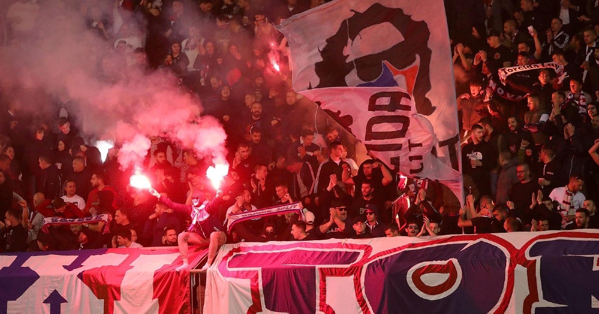 Evo koliko su ukupno novca Hajduku ove sezone kaznama izbili njegovi navijači