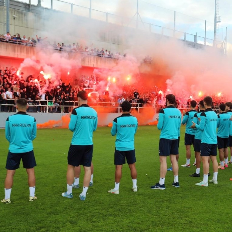 Čak 3500 navijača Rijeke došlo na trening ekipe pred utakmicu za titulu