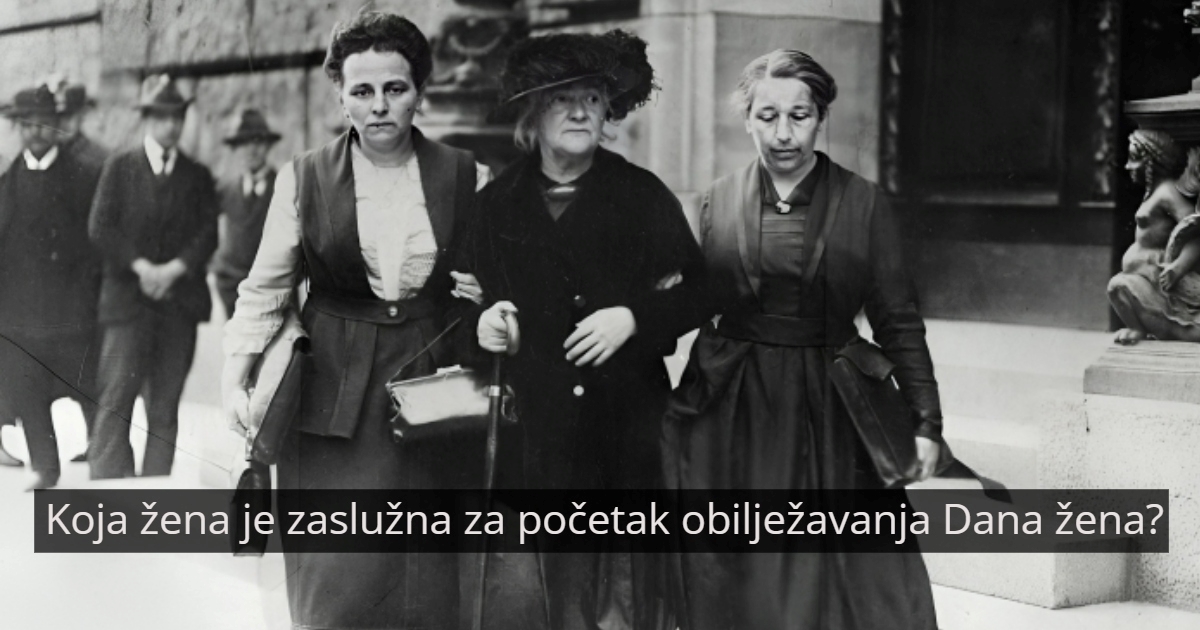 KVIZ Koliko uopće znate o Danu žena?