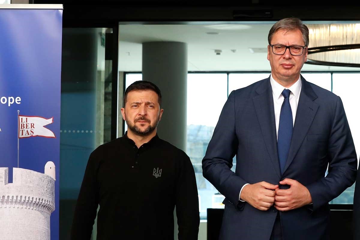 Vučić je danas u Ukrajini