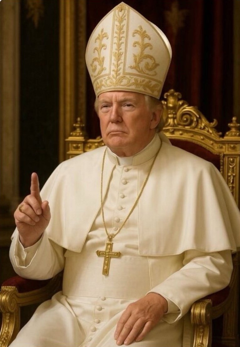 Trump: Prvi američki papa, kakva čast