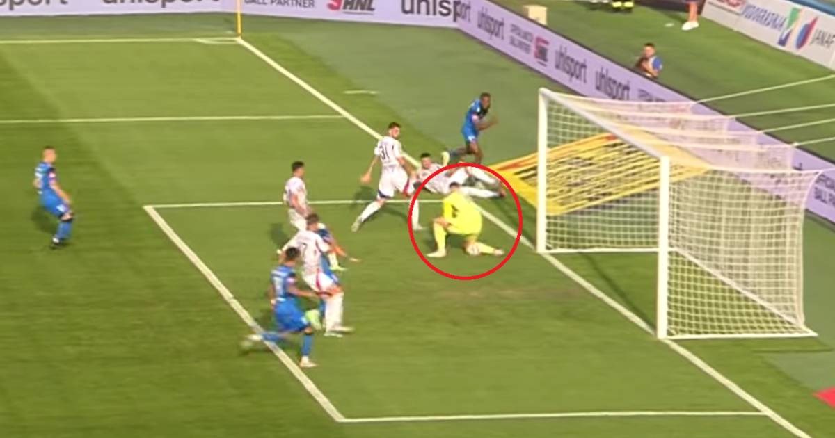 VIDEO Ivušić primio gol iz mrtvog kuta. Lopta mu je prošla kroz noge