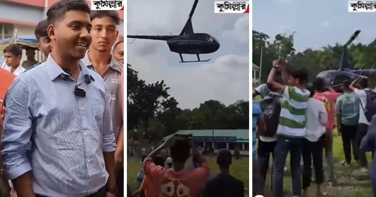 Kako izgleda kad se Nepalac vraća iz Hrvatske? Slijeće helikopterom, selo ga čeka...