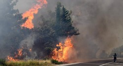 Požar se širi prema Primoštenu, vatra prijeti kampu: "Izvan kontrole je"
