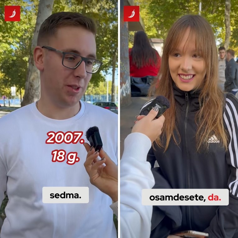 Pitali smo ekipu koje godine netko mora biti rođen da bi bio star. Zaboljelo je