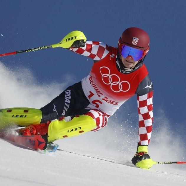 Tri hrvatska skijaša u drugoj vožnji slaloma, Rodešu nedostajale dvije stotinke
