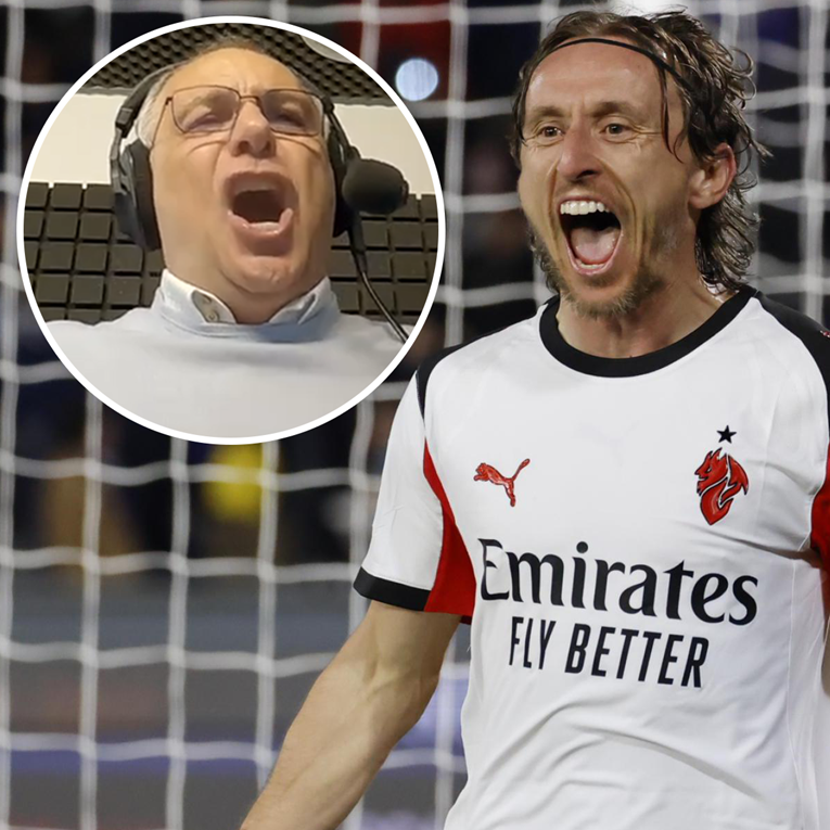 VIDEO Talijanski komentator je hit. Ovo je reakcija svaki put kad Modrić ima loptu