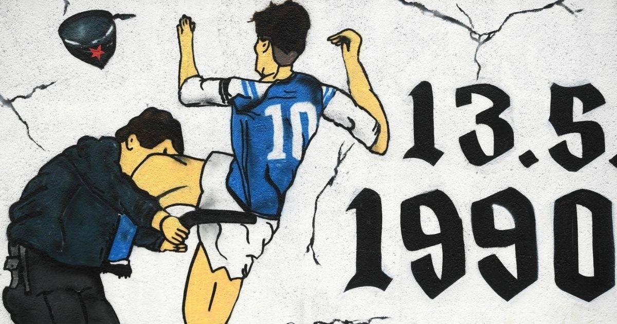 On je bio je najveći junak 13. svibnja. Branio je Bobana i dobio pendrekom