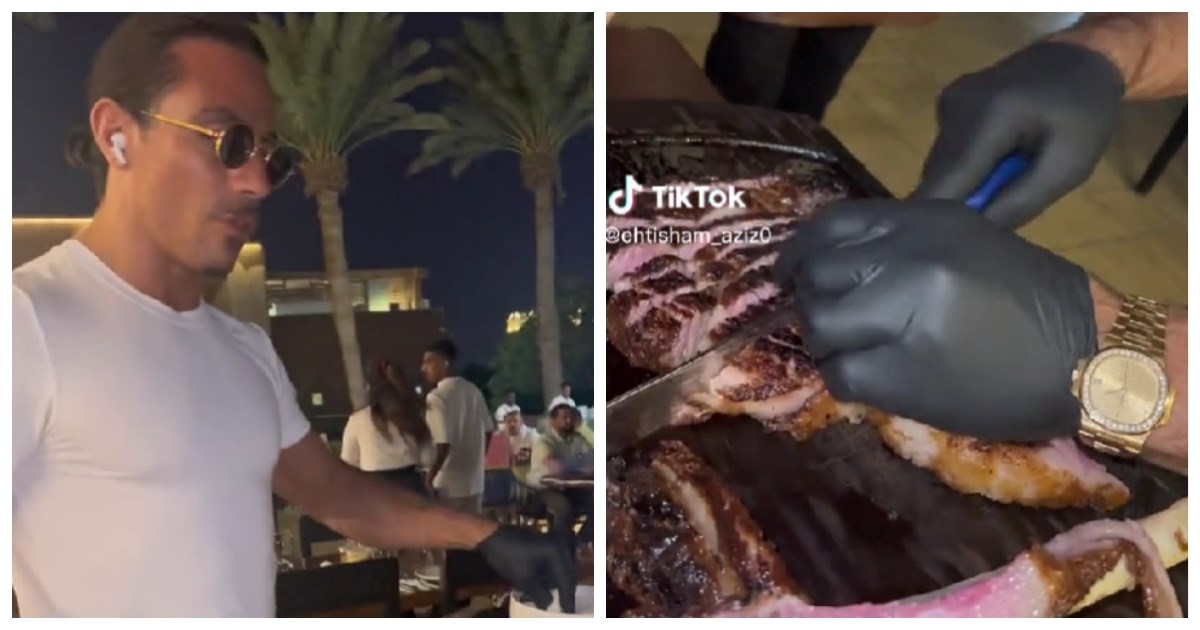 Salt Bae opet na meti kritičara: "Platili smo 600 dolara da bi nam narezao odrezak"