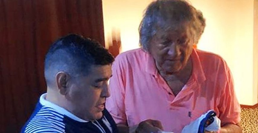 Maradona se dirljivom objavom oprostio od Carlovicha: Počivaj u miru, učitelju moj