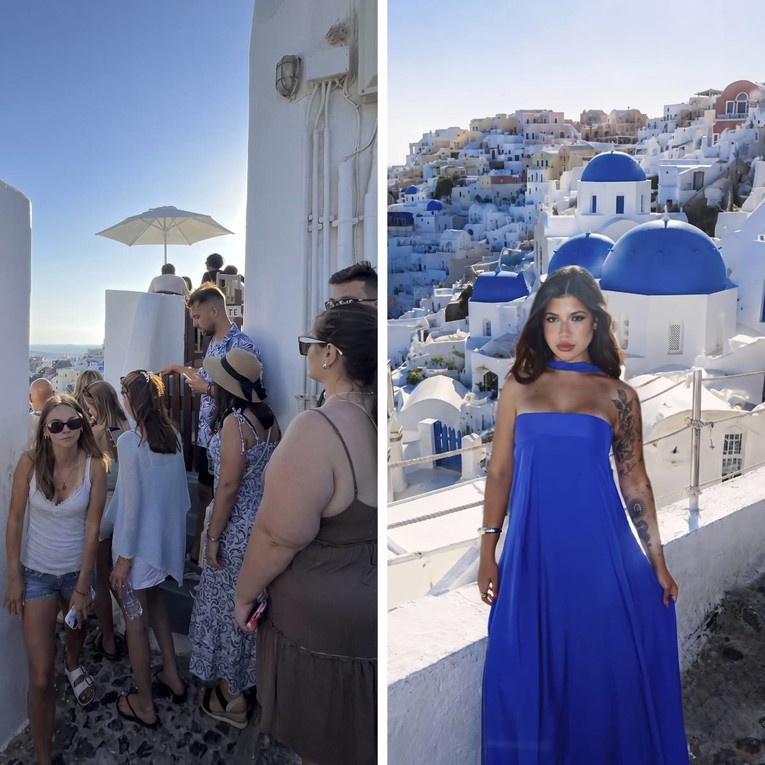 "Jesmo li kolektivno poludjeli?": Turisti satima čekaju za istu fotku na Santoriniju