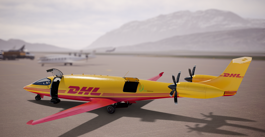 DHL kupio električne zrakoplove za prijevoz tereta