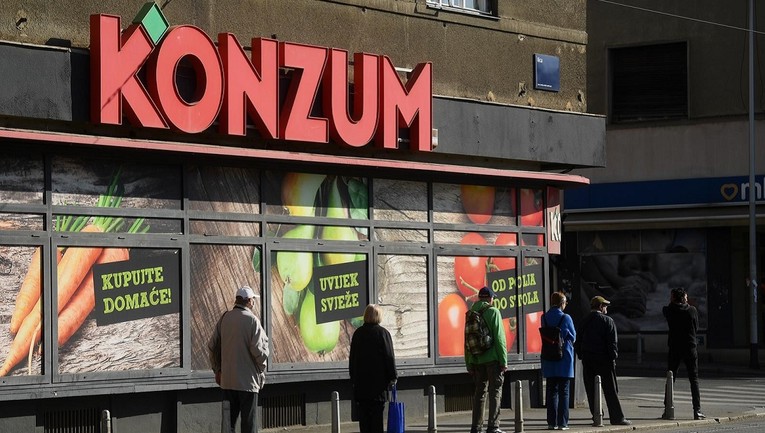 Konzum počinje s iskazivanjem cijena u kunama i eurima