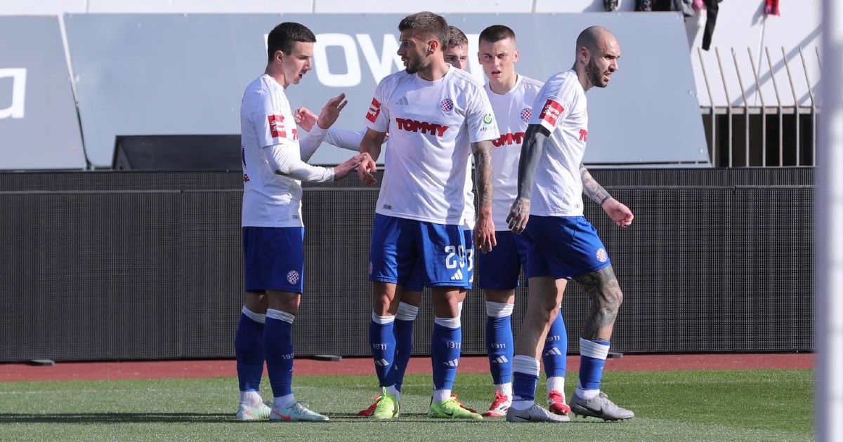 Hajduk pobijedio Goricu i preuzeo vrh SHNL-a