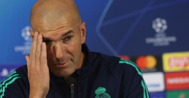 Zidane: Ne mogu reći da me to ne brine