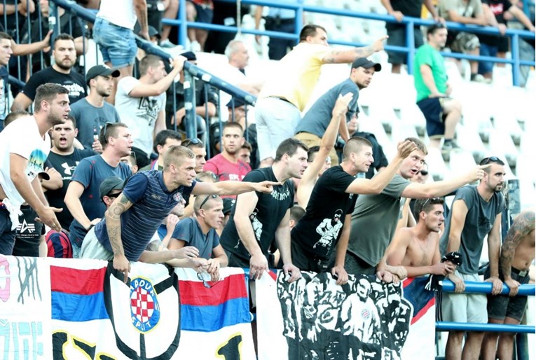 Torcida skandirala "Srbe na vrbe", Hajduk kažnjen s 18 tisuća kuna