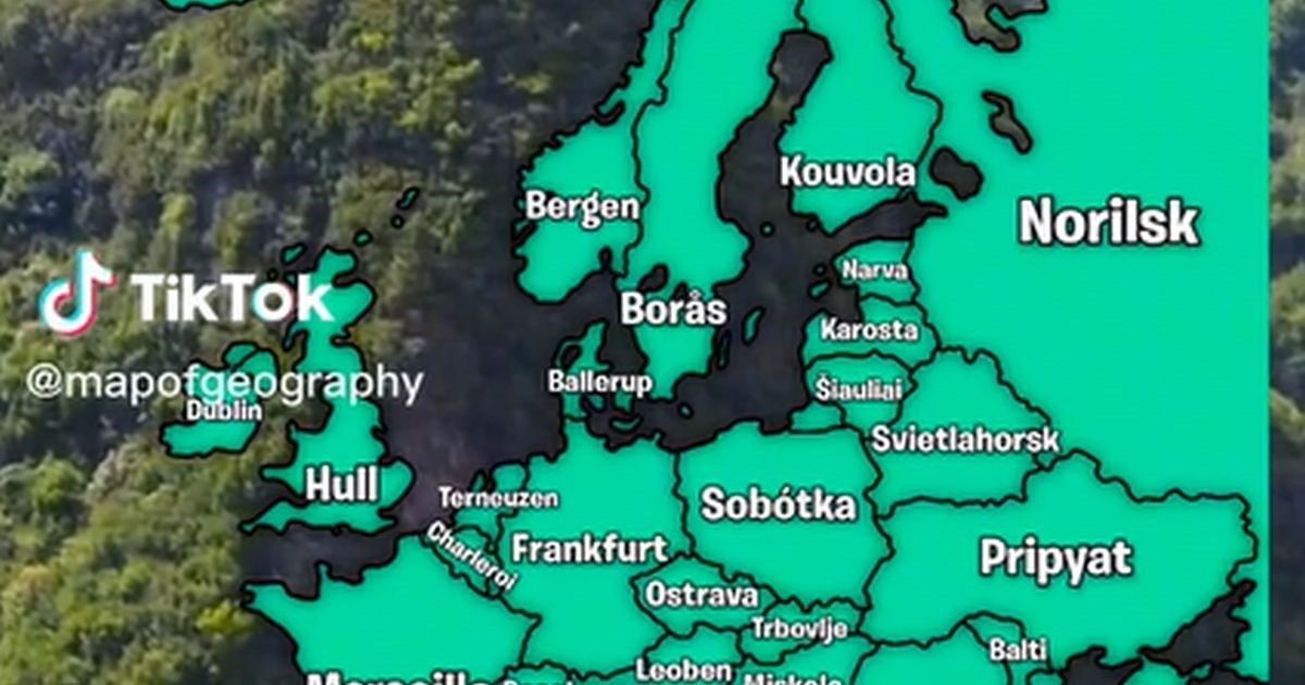 Viralna karta najgorih gradova u državama Europe razljutila ljude: "Kako ste birali?"