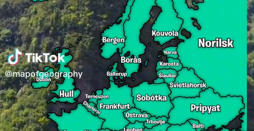Viralna karta najgorih gradova u državama Europe razljutila ljude: "Kako ste birali?"