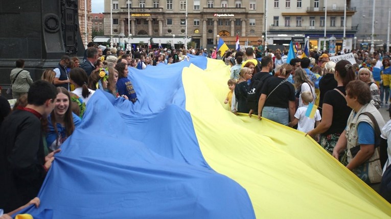 VIDEO U Zagrebu održan skup podrške Ukrajini