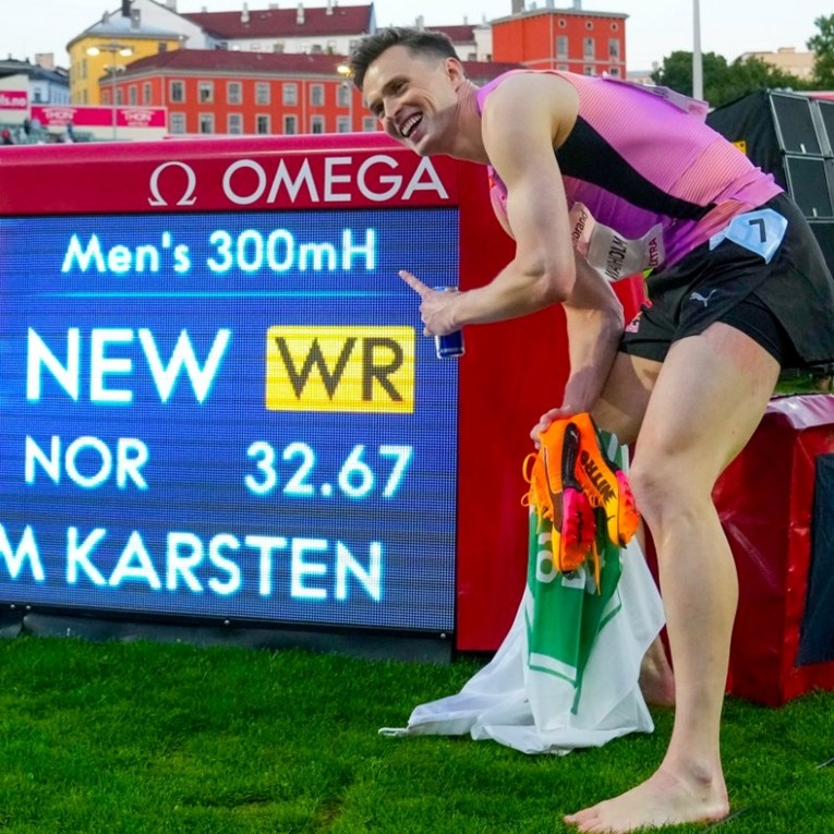 Warholm postavio svjetski rekord. Pogledajte novu najbržu utrku na 300m prepone