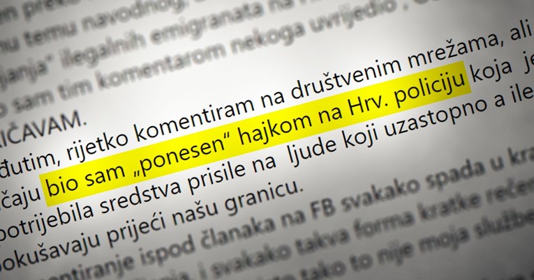 HDZ-ovac koji je slavio mlaćenje migranata se ispričava, spominje "hajku na policiju"