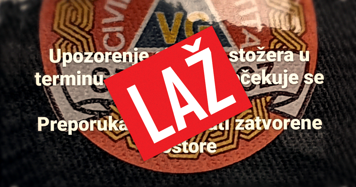 Instagramom se širi lažna vijest o upozorenju na novi potres
