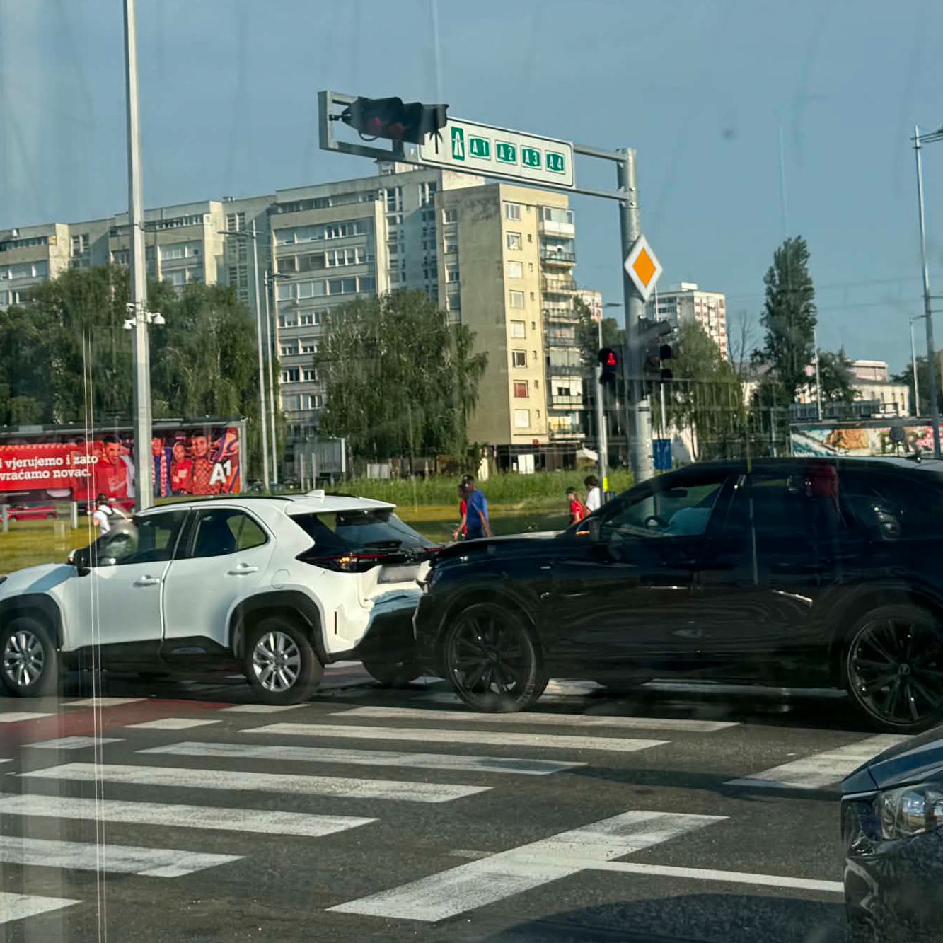 FOTO Prometna na jednom od najvećih križanja u Zagrebu