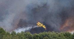 Požar na području Lovinca još uvijek aktivan