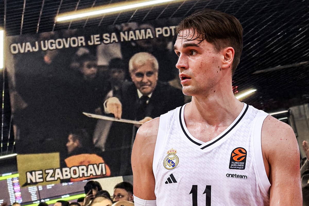 Pogledajte objavu Hezonje dok navijači Partizana pokušavaju zadržati Obradovića