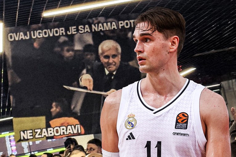 Pogledajte objavu Hezonje dok navijači Partizana pokušavaju zadržati Obradovića