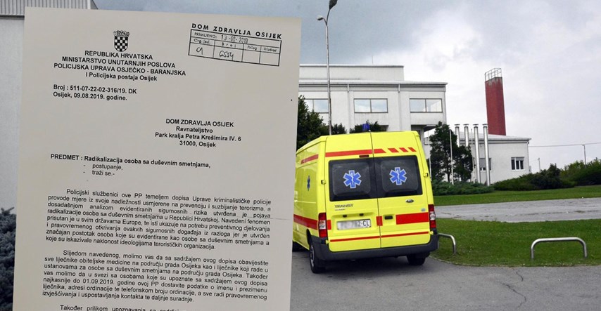 Policija se oglasila o dopisu kojim od doktora traži prijavu duševnih bolesnika