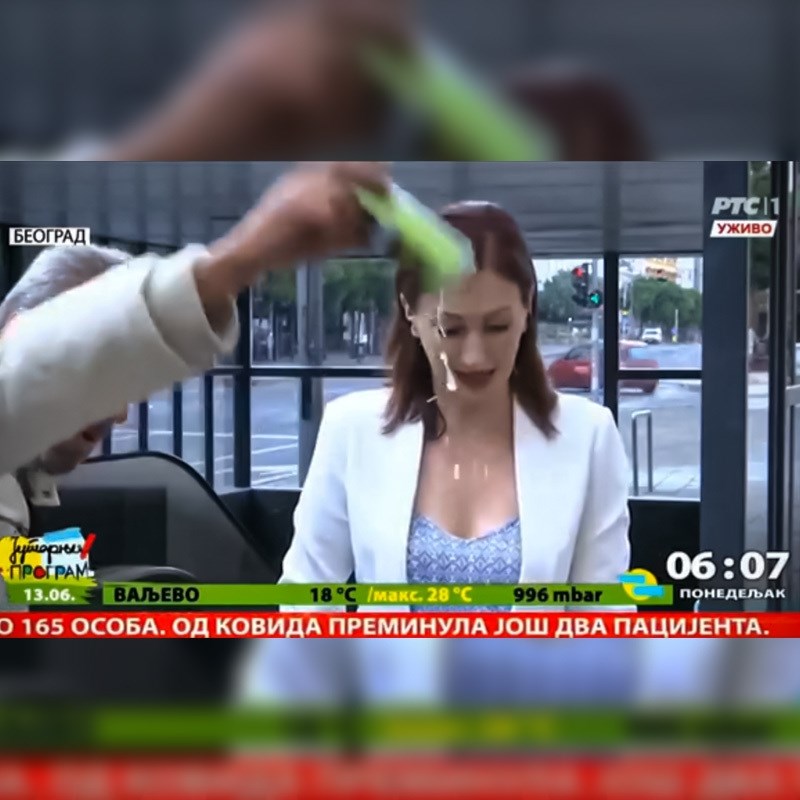 VIDEO Tip uletio u jutarnji program srpske televizije, ljudi hvale reakciju novinarke