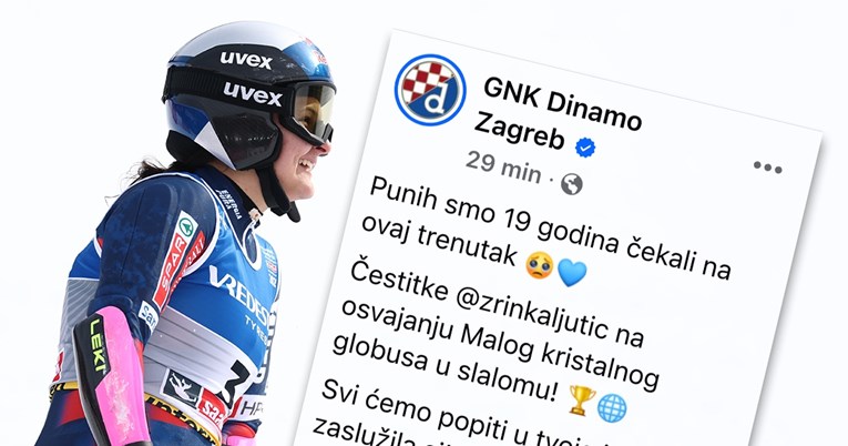 Dinamo: Zrinka, svi ćemo popiti u tvoje ime