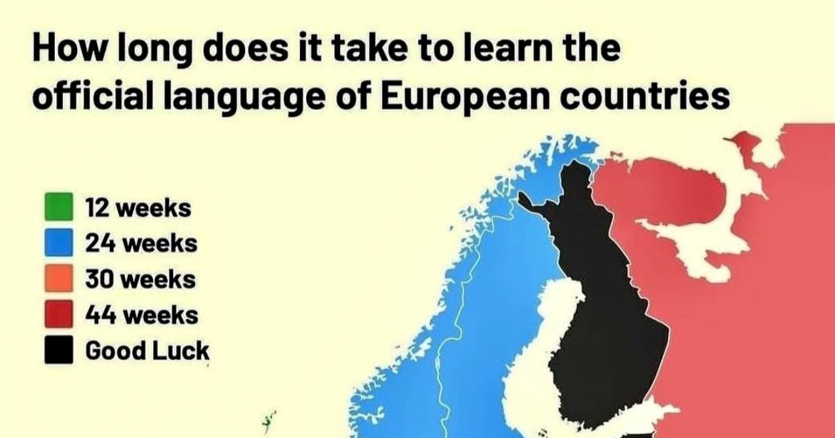 Širi se karta težine europskih jezika. Hrvatski se našao u teškoj skupini