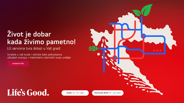 LG servisna tura u Zadru i Slavonskom Brodu