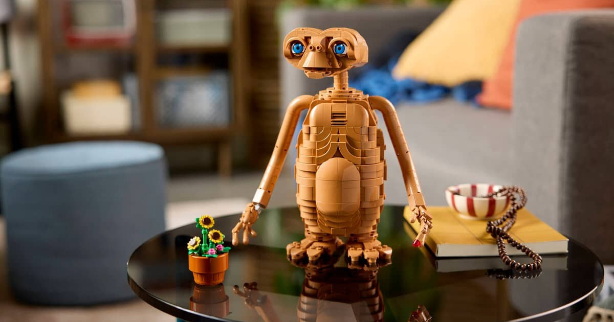 Legendarni E.T. se vraća kao detaljan LEGO model