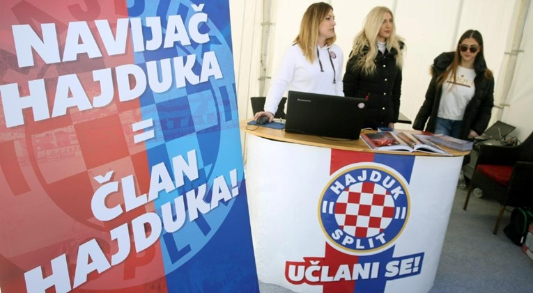 Hajdukovi navijači u dva mjeseca prikupili preko milijun kuna za otkup dionica kluba